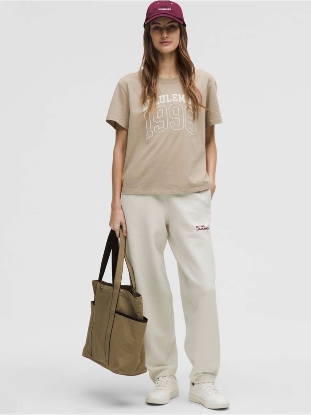 Lululemon Relaxed-Fit Cotton Jersey T-Shirt *Graphic
Sheer Oak
